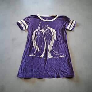 Disney Parks Purple T-shirt with maleficent Design